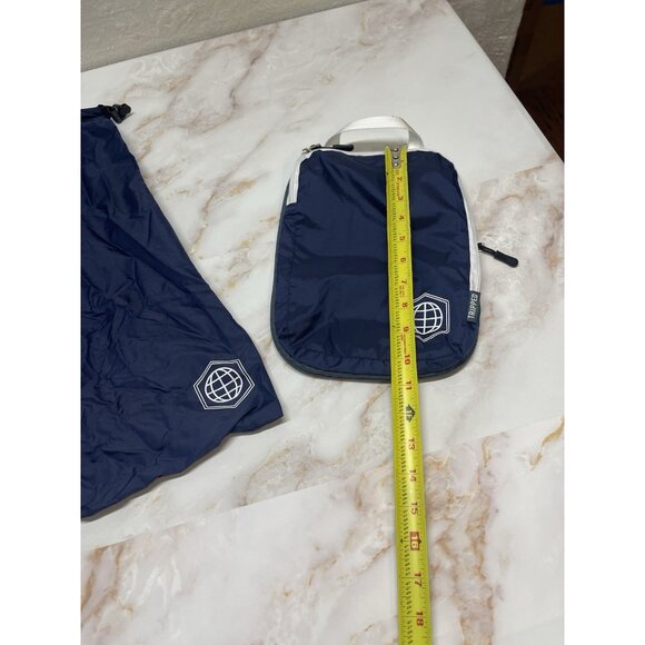 2 TRIPPED Travel Gear  Packing Accessories For Travel Lightweight Blue - Picture 4 of 10